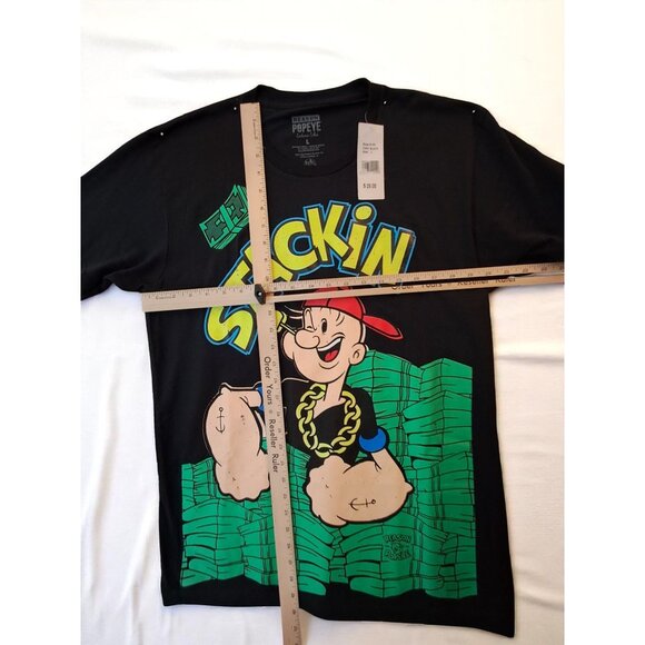 Reason Clothing Men's Popeye "Stackin" Graphic Tee – Size L – NWT - Picture 6 of 9